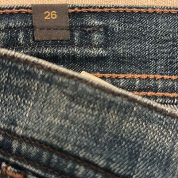 CITIZENS OF HUMANITY COH denim jeans manic mini boot 26 - Picture 3 of 7